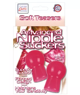 Nipple Play Advanced Nipple Suckers Pink
