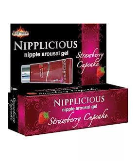 Nipplicious Nipple Arousal Gel 1oz Strawberry