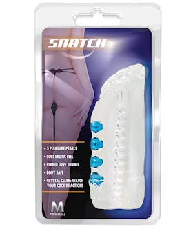 Blush M for Men Snatch Masturbator Clear
