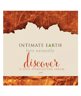 Intimate Earth Discover GSpot Gel Foil